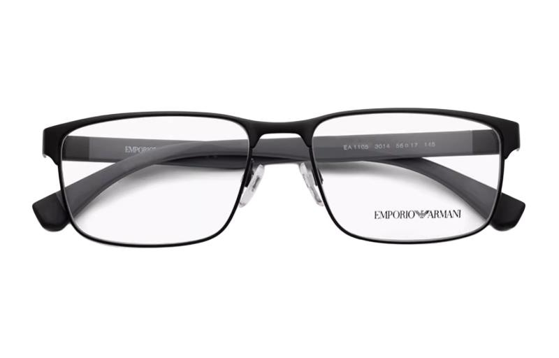 Emporio Armani Optical Frame Black — фото 3