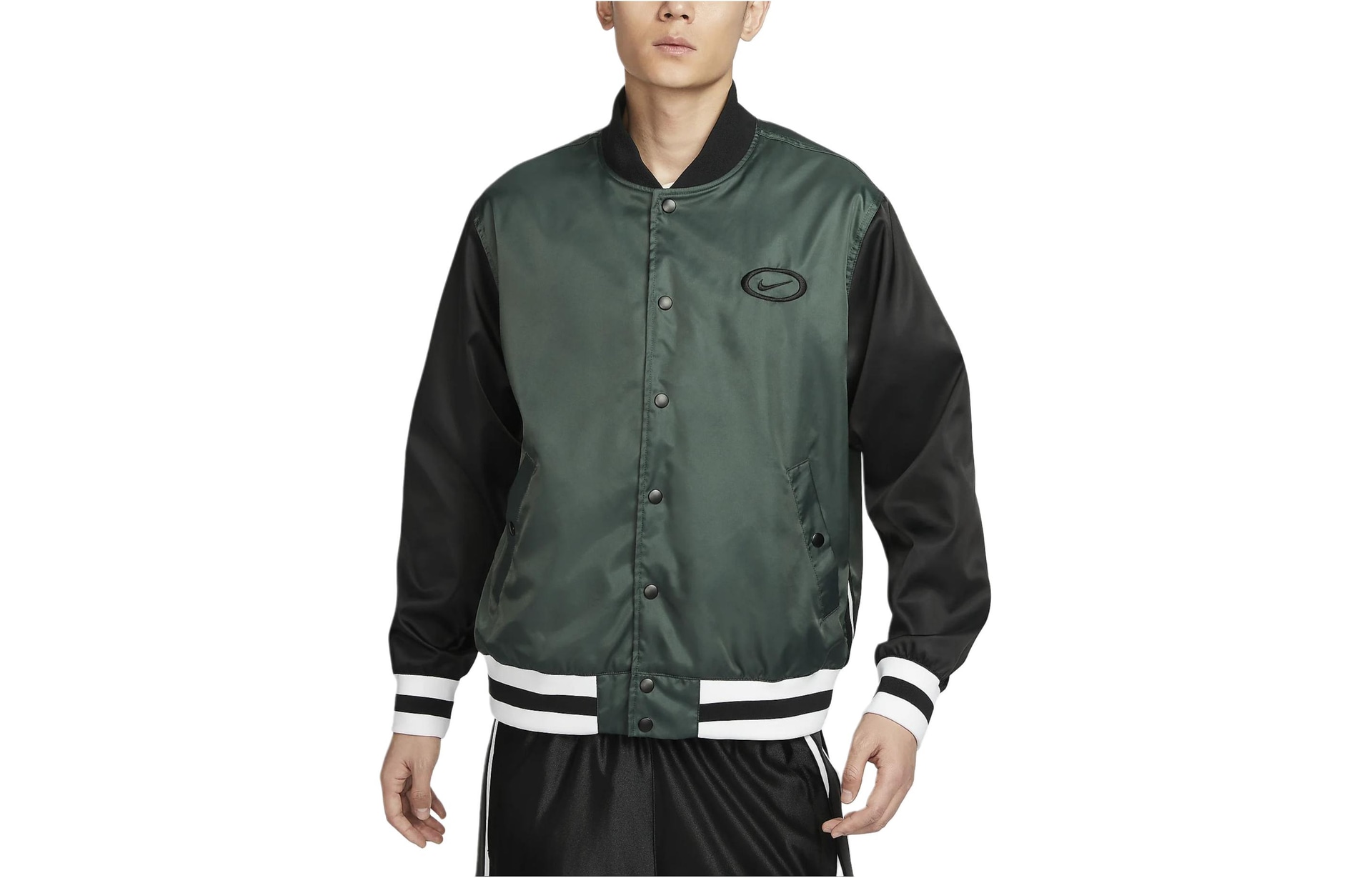 Nike Retro Green Bomber Jacket — фото 2