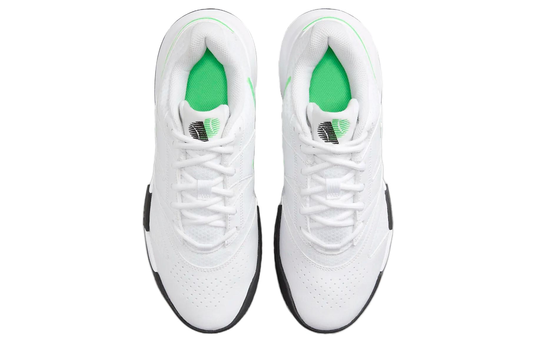 Nike Court Lite 4 White Green — фото 9