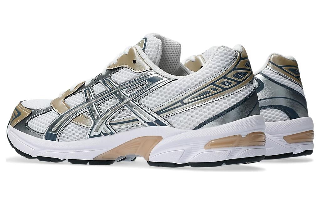 ASICS Gel-1130 White Silver Brown — фото 10
