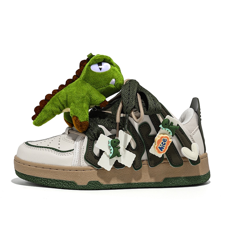 艾米与麦麦 Amy & Mai Dinosaur Bread Sneakers — фото 5