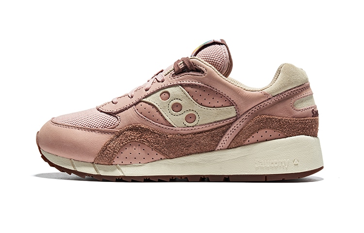 Saucony Shadow 6000 Red Brown — фото 5