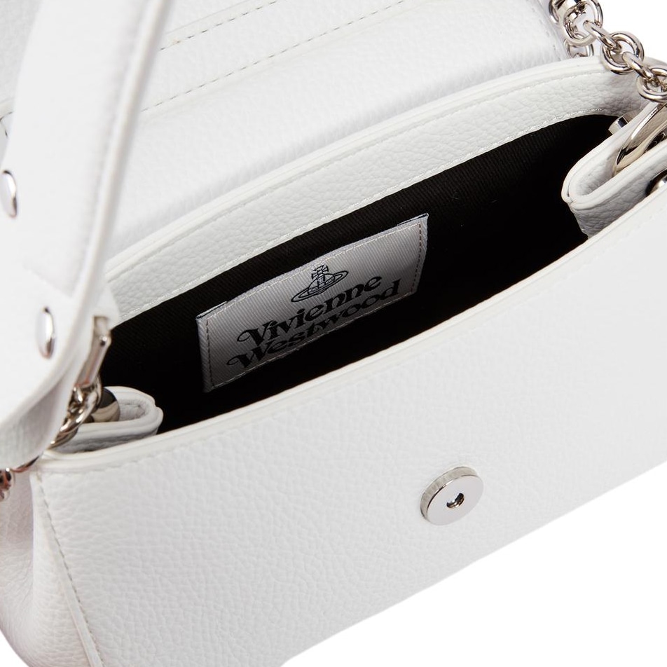 Vivienne Westwood Hazel Silver Logo Bag — фото 2
