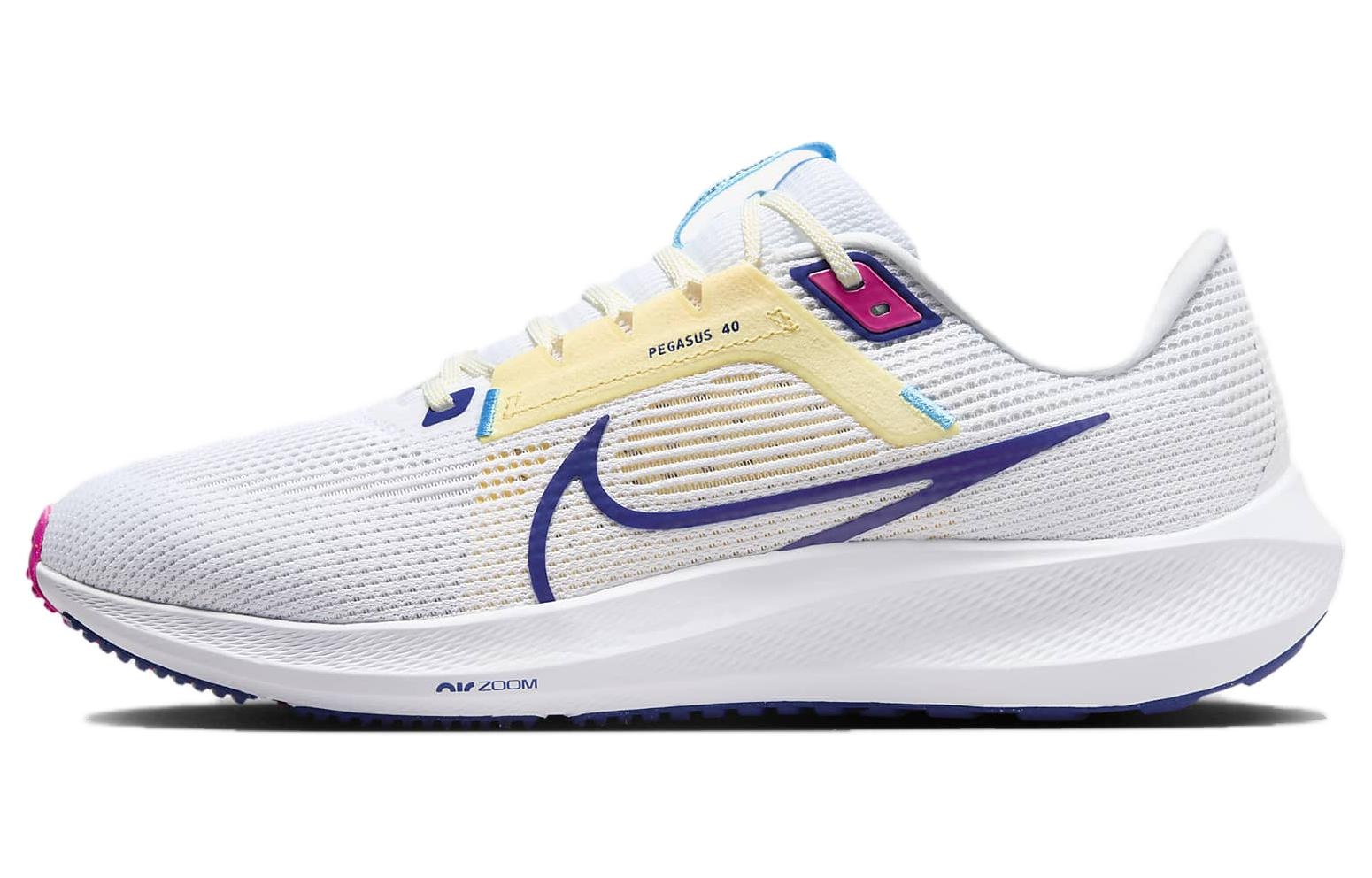 Nike Air Zoom Pegasus 40 White Blue — фото 6