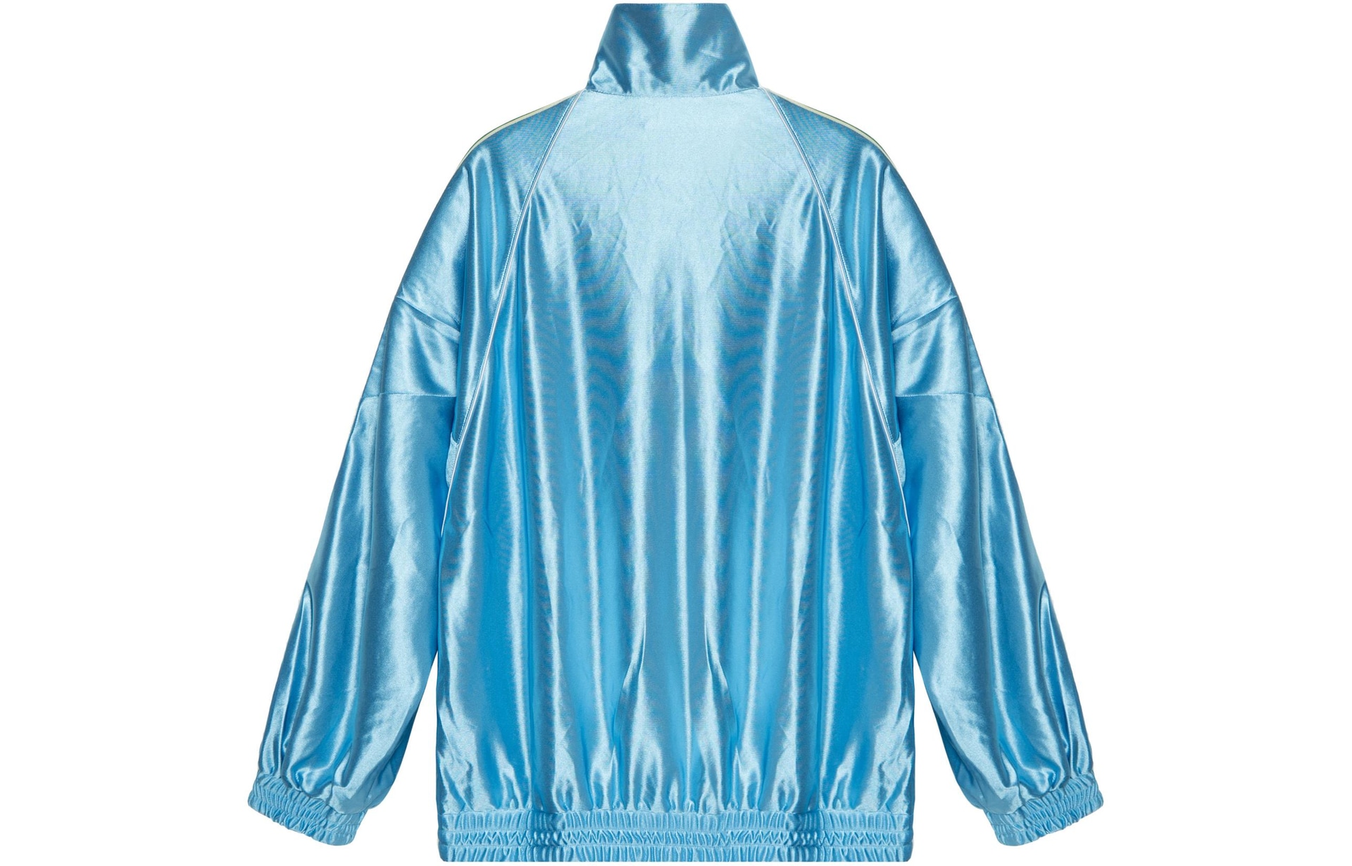 Gucci Striped Logo Long Sleeve Sweatshirt Blue — фото 1