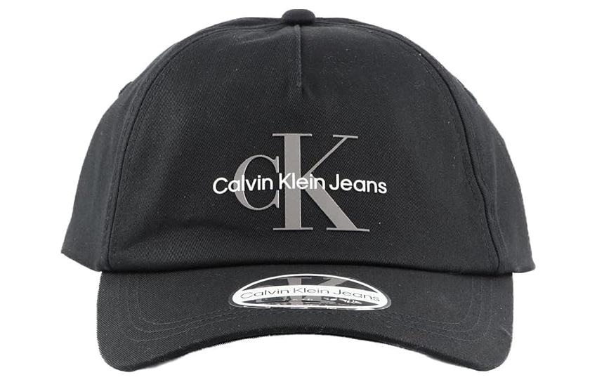 Calvin Klein Logo Cotton Cap Black