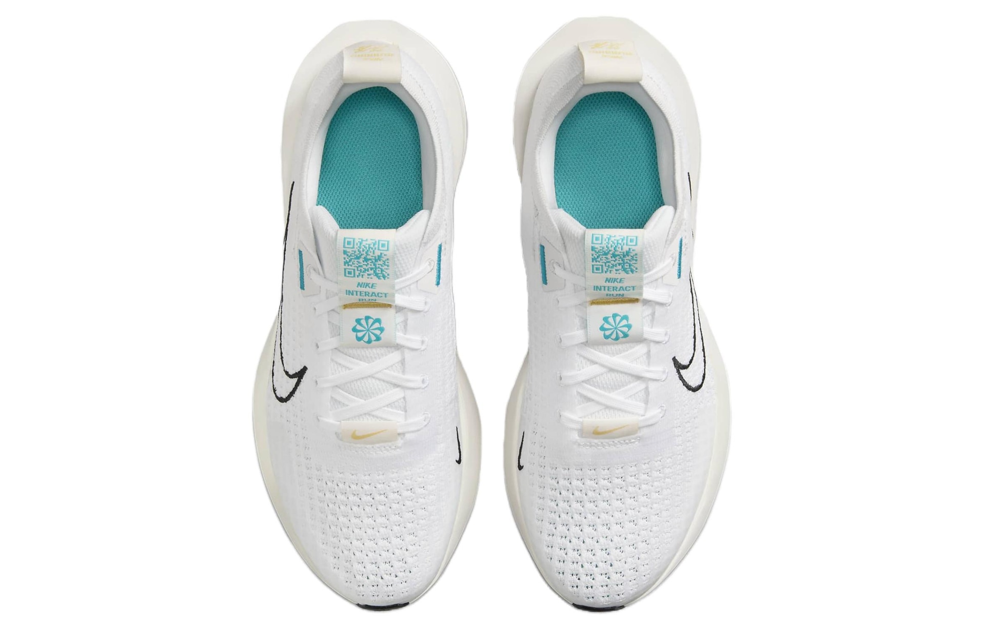 Nike Interact Run White Blue — фото 9