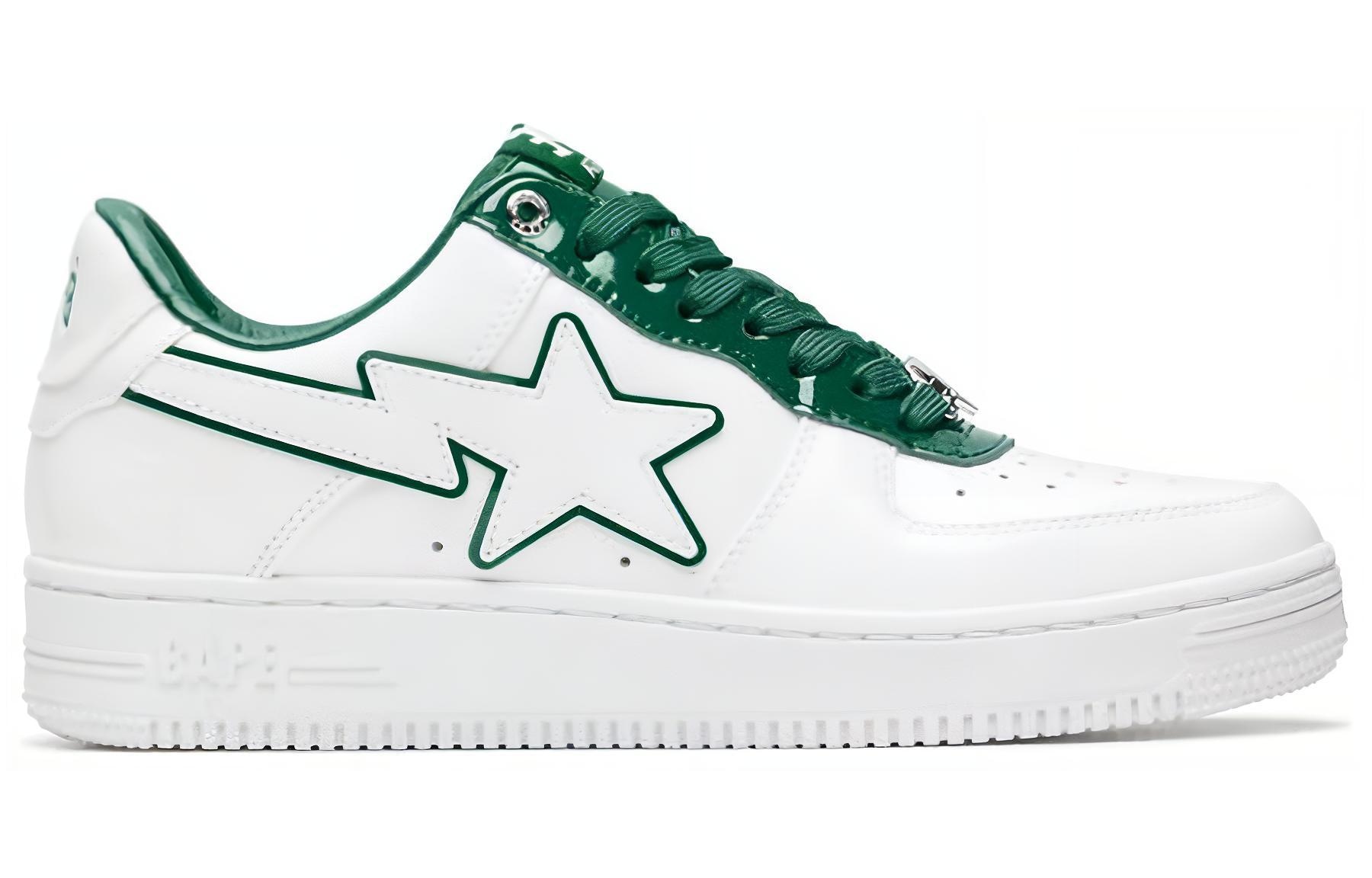 A BATHING APE STA White Green — фото 5