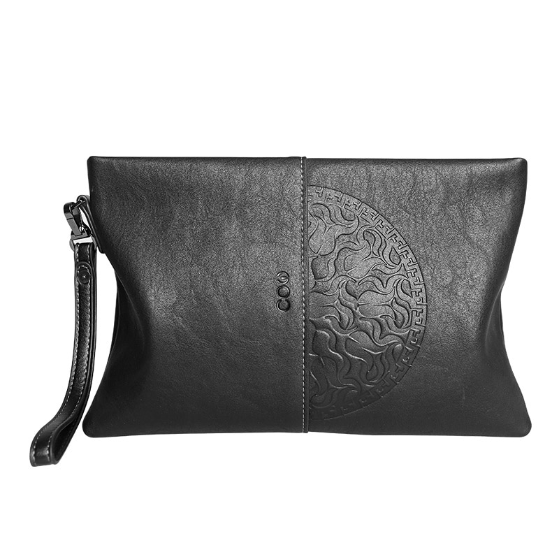 COW Large Black Clutch