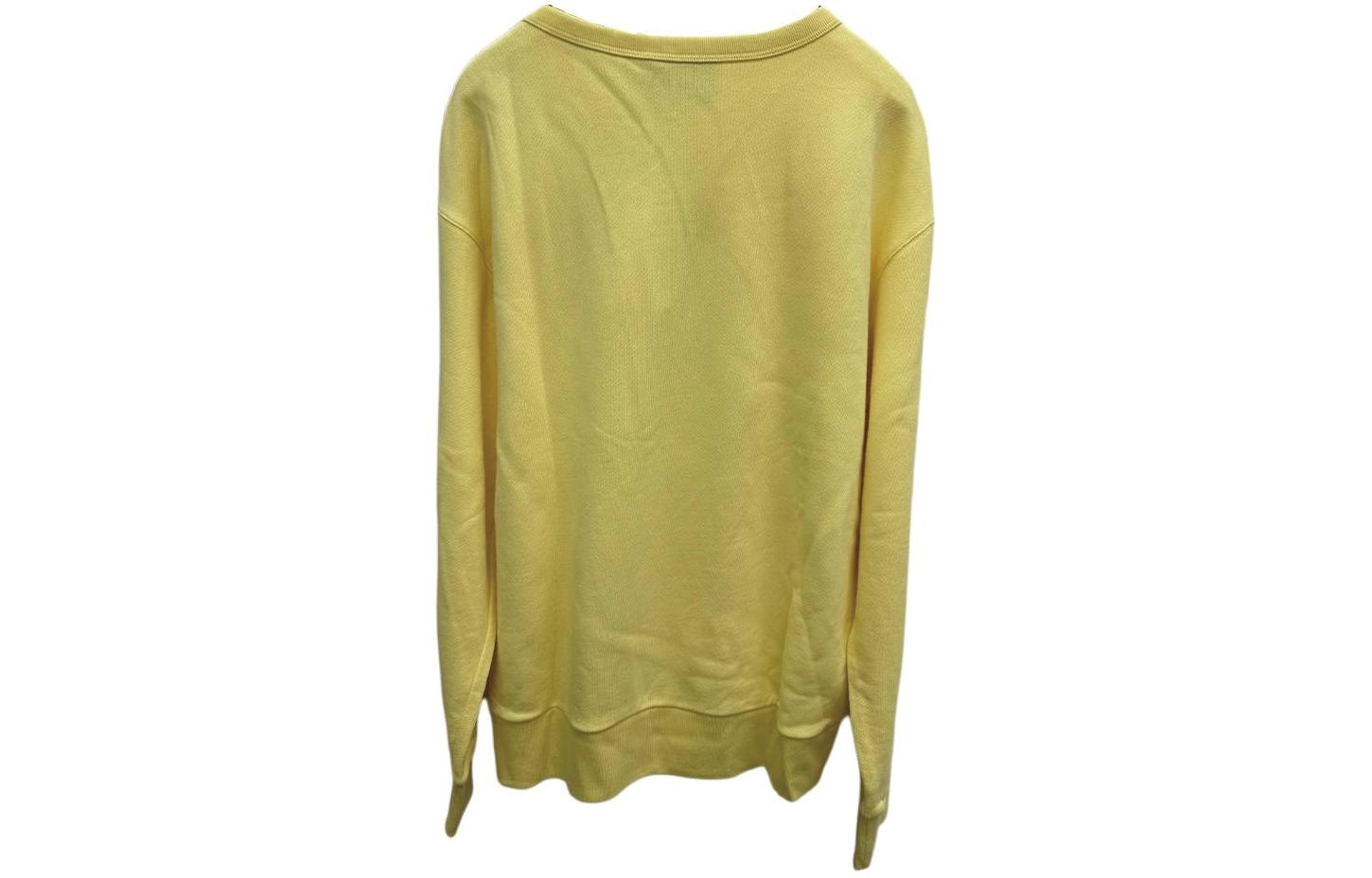 Gucci Logo Crewneck Sweatshirt Yellow — фото 1