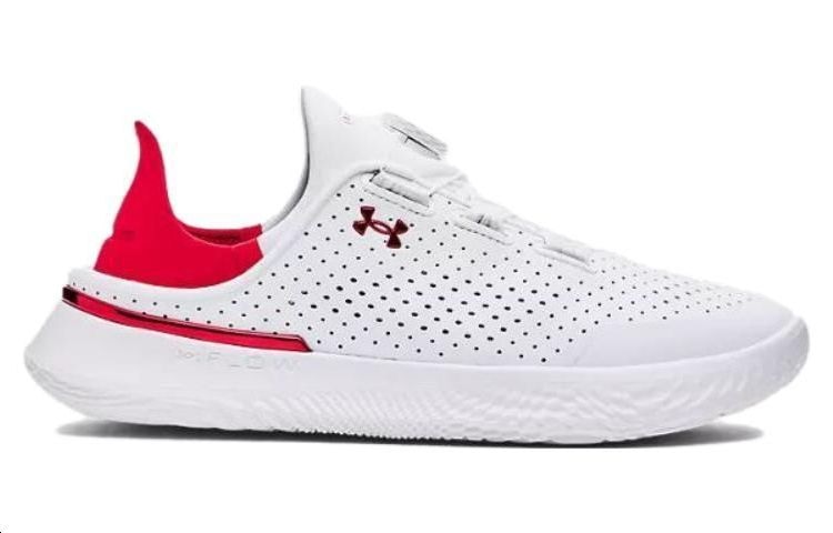 Under Armour Ua Flow Slipspeed White Red — фото 7