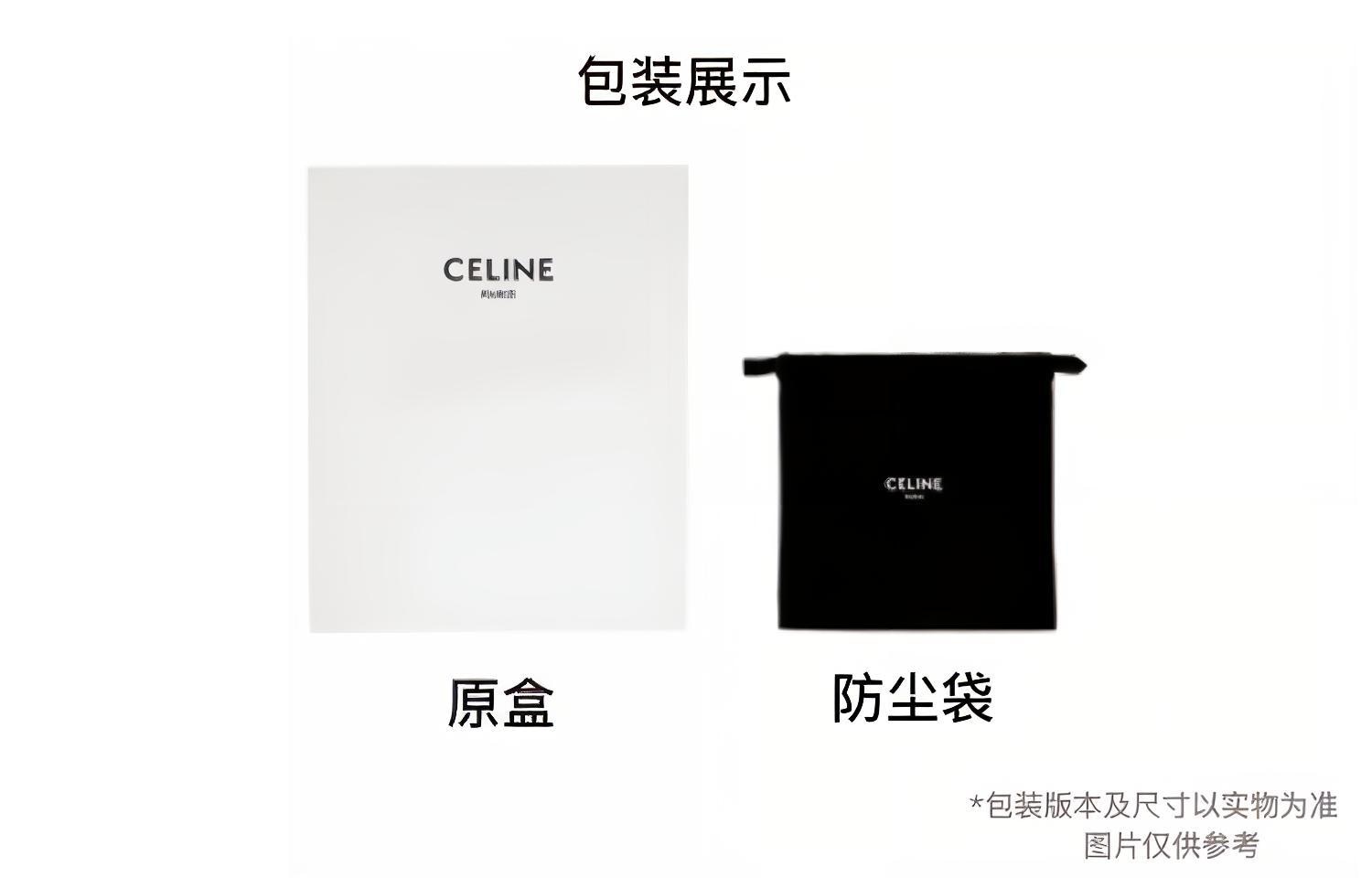 Celine Triomphe Denim Blue — фото 4