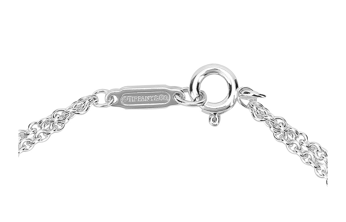 Tiffany & Co. Double Chain Bow Bracelet Silver — фото 2