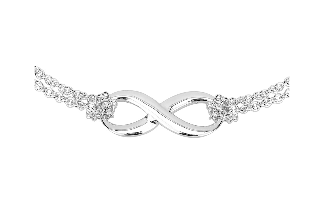 Tiffany & Co. Double Chain Bow Bracelet Silver — фото 1