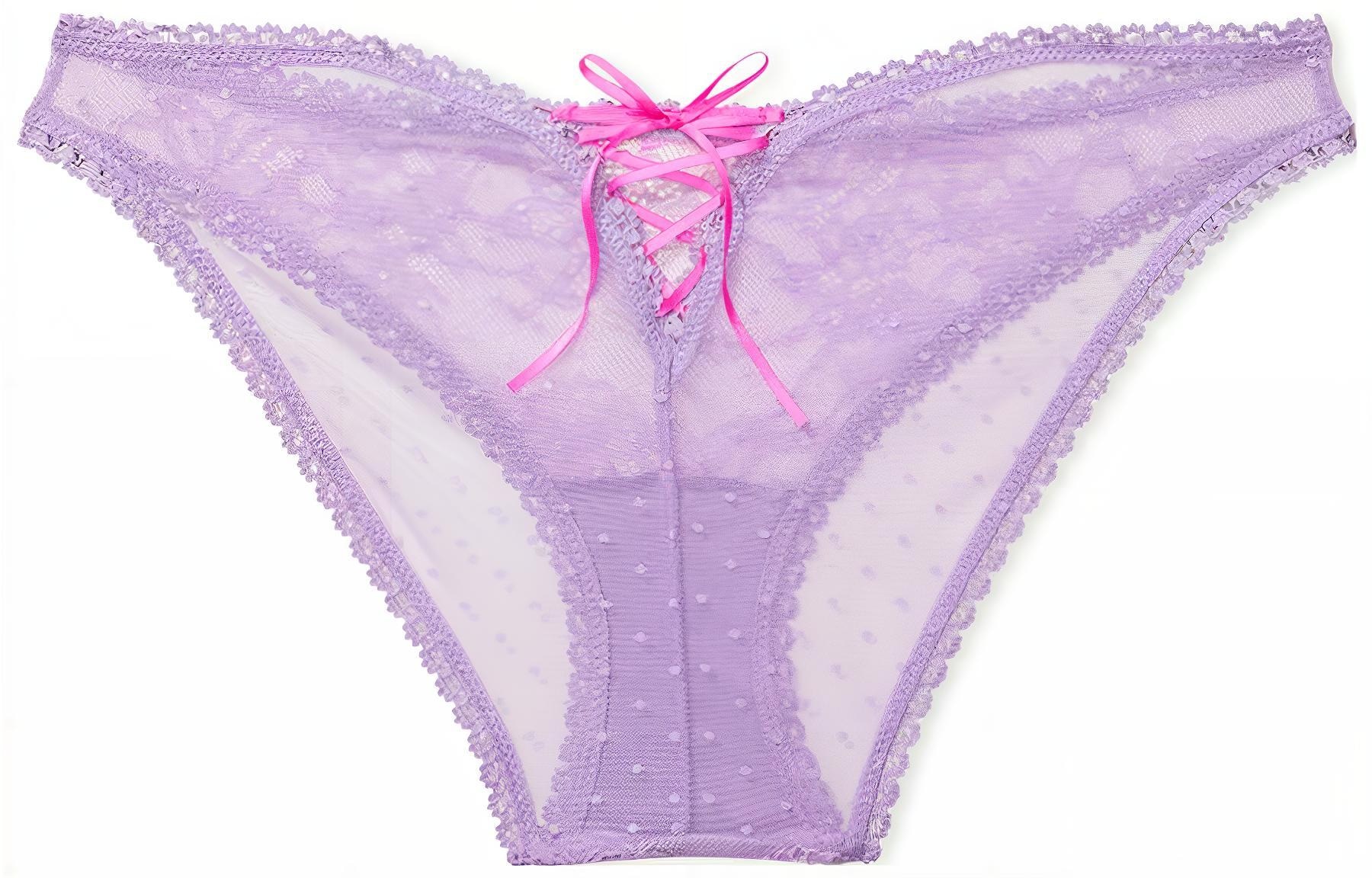Victoria's Secret SS23 Orchid Purple Lace Briefs