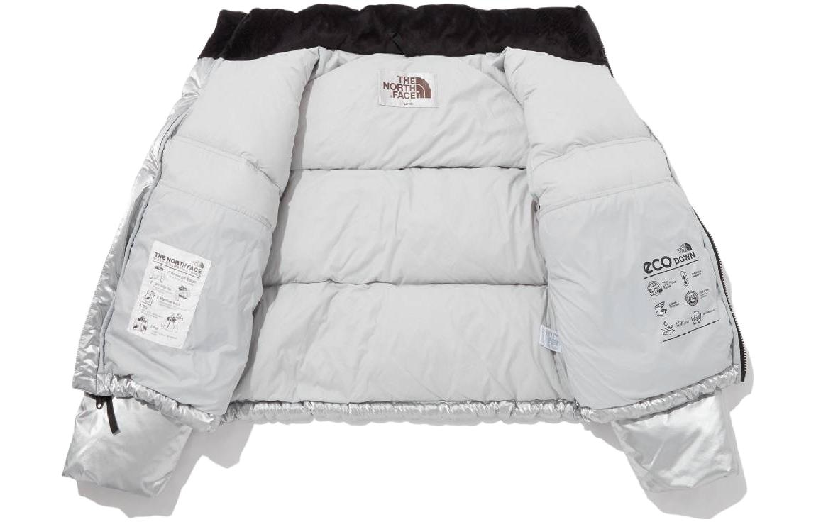 The North Face Novelty Nuptse Down Jacket Silver — фото 1