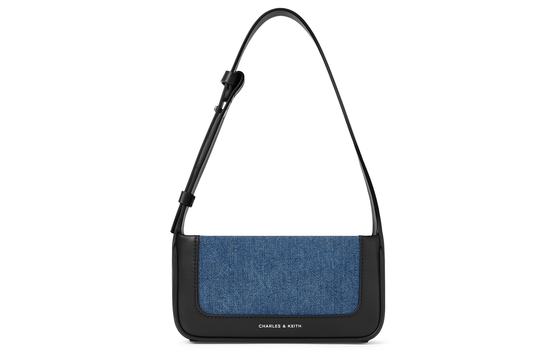 Сумки CHARLES&KEITH Mini Crossbody Denim Blue Tan