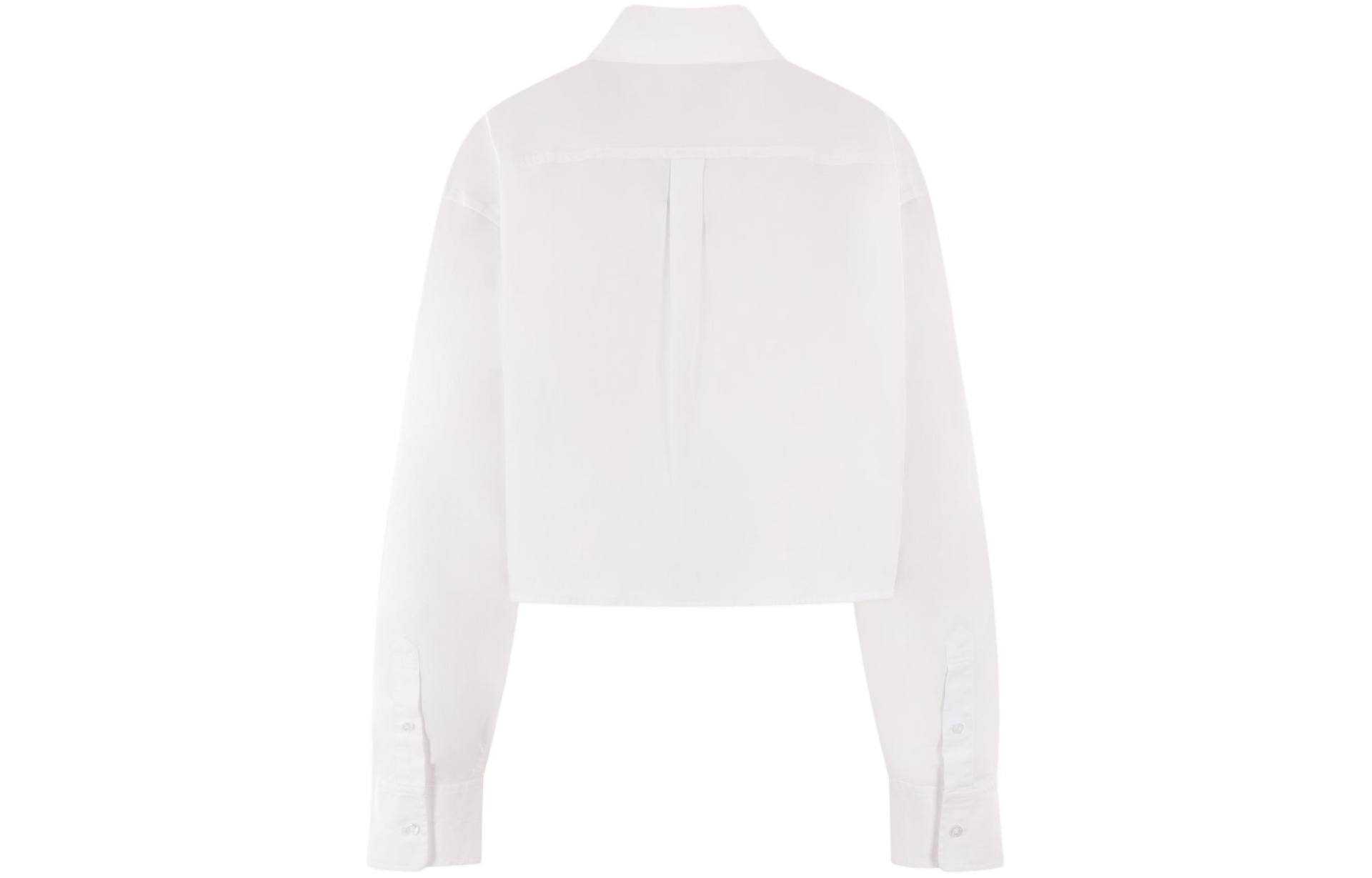 Alexander Wang Halo Print Cropped Button-Up Shirt — фото 1
