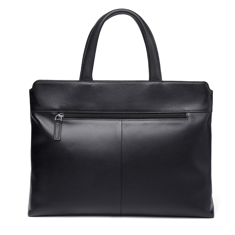 Bison Denim American Bison Horizontal Briefcase Black — фото 3