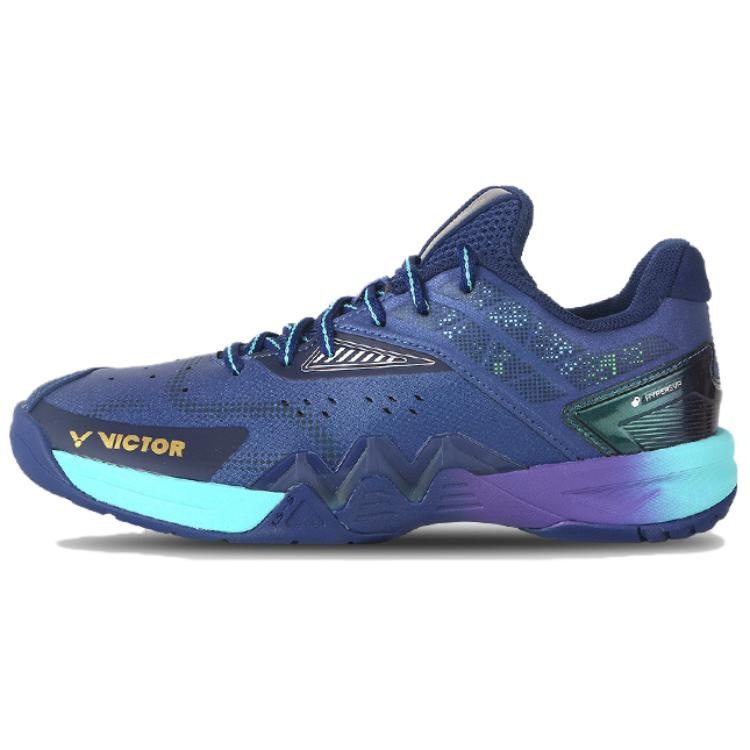 Victor All-Round Low-Cut Badminton Shoes Pearl White Purple — фото 9