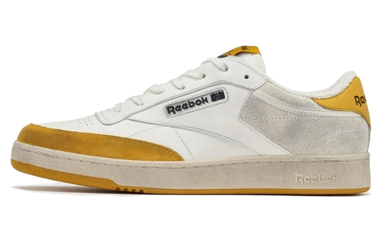 Reebok Club C White Yellow — фото 5