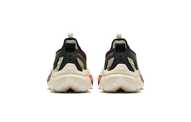 Saucony Cradle MT White Black Orange — фото 8