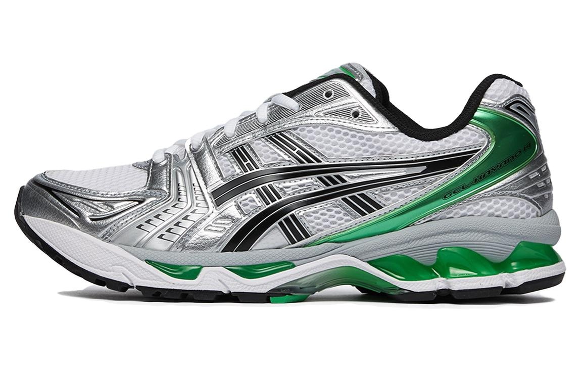 ASICS Gel-Kayano 14 Silver Black Green — фото 4