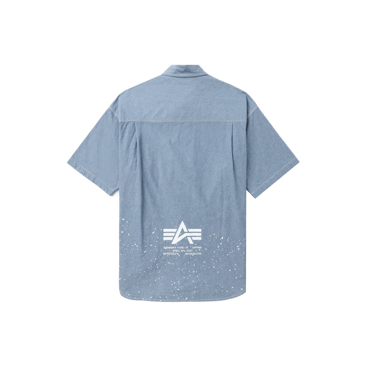 Alpha Industries SS24 Blue Shirt — фото 1