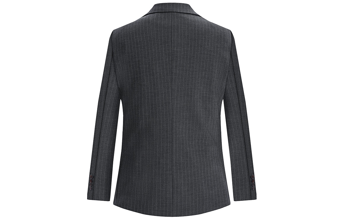 Johnhollis Striped Slim Double-Breasted Suit — фото 3