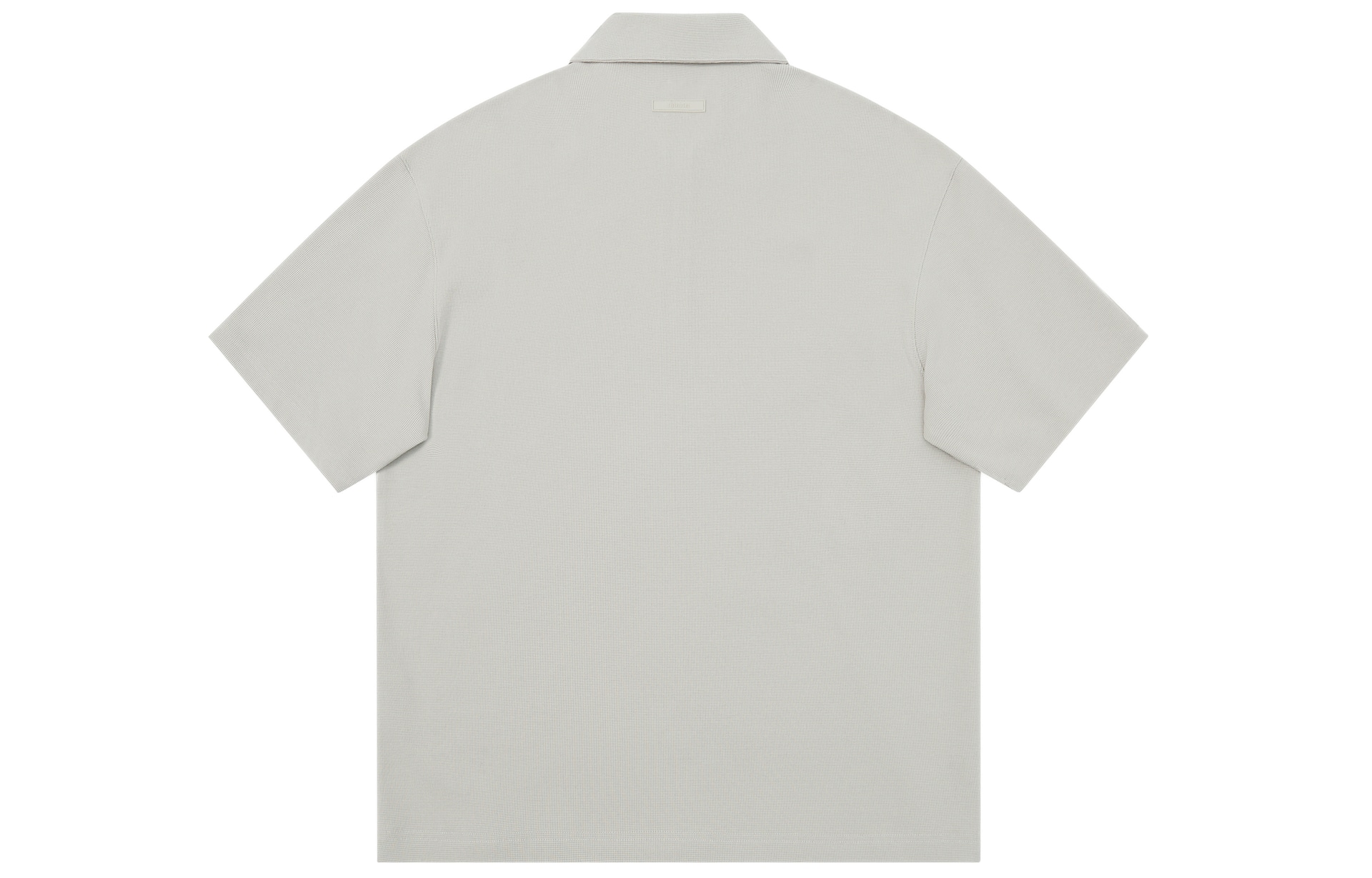 Chinism Logo Embroidered Half-Zip Polo Shirt — фото 5
