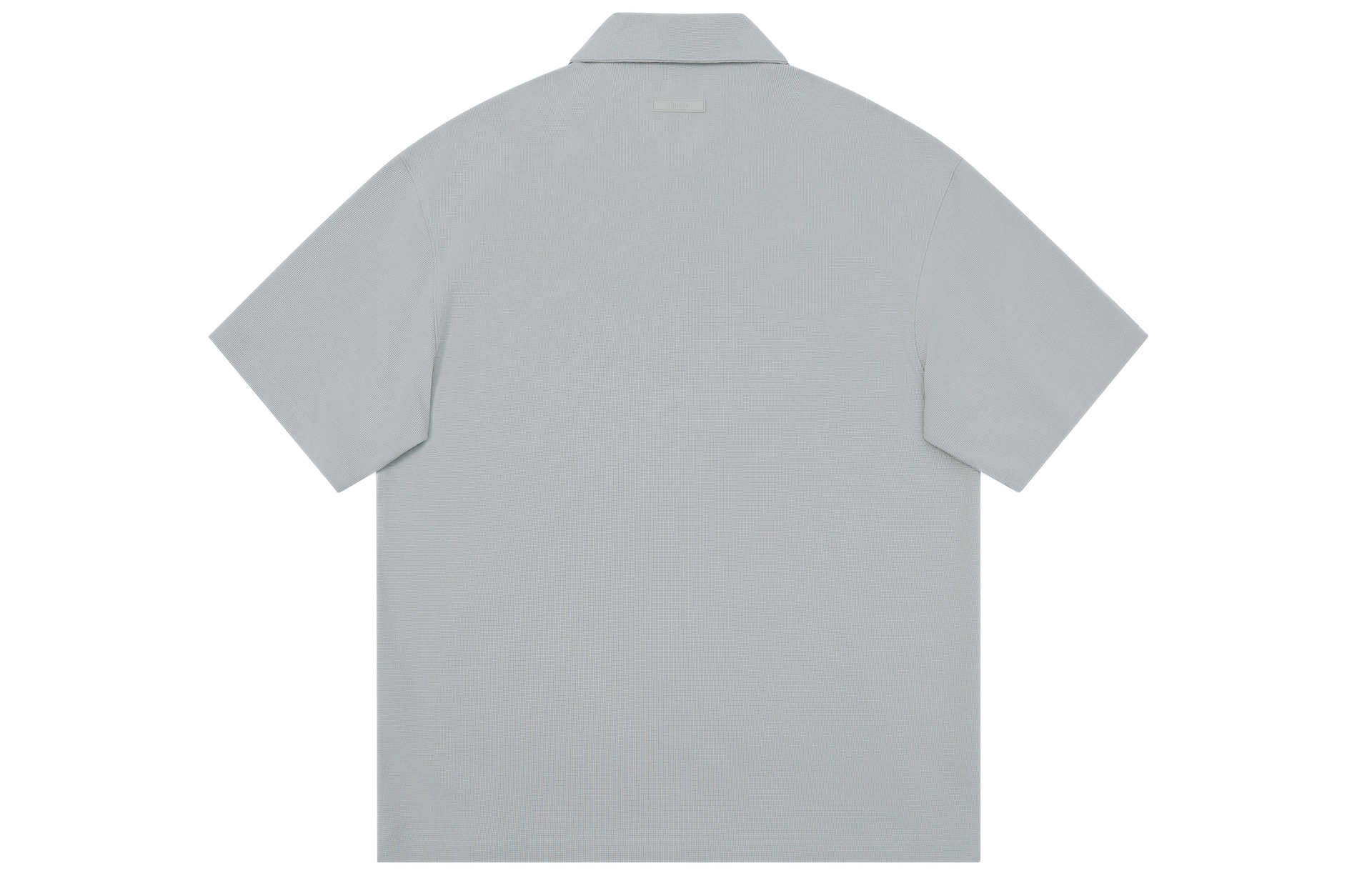 Chinism Logo Embroidered Half-Zip Polo Shirt — фото 3