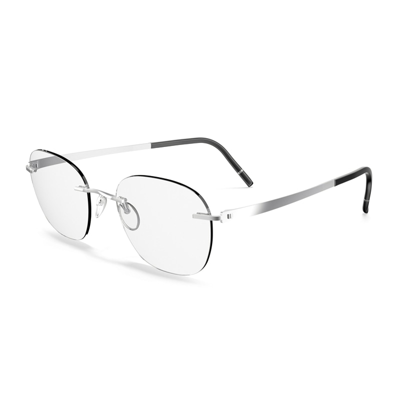 Silhouette Frameless Square Optical Glasses — фото 7