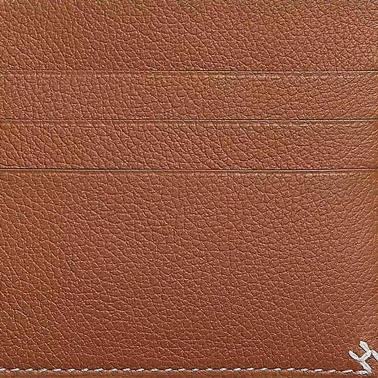 Hermes H Sellier Card Holder Gold — фото 2