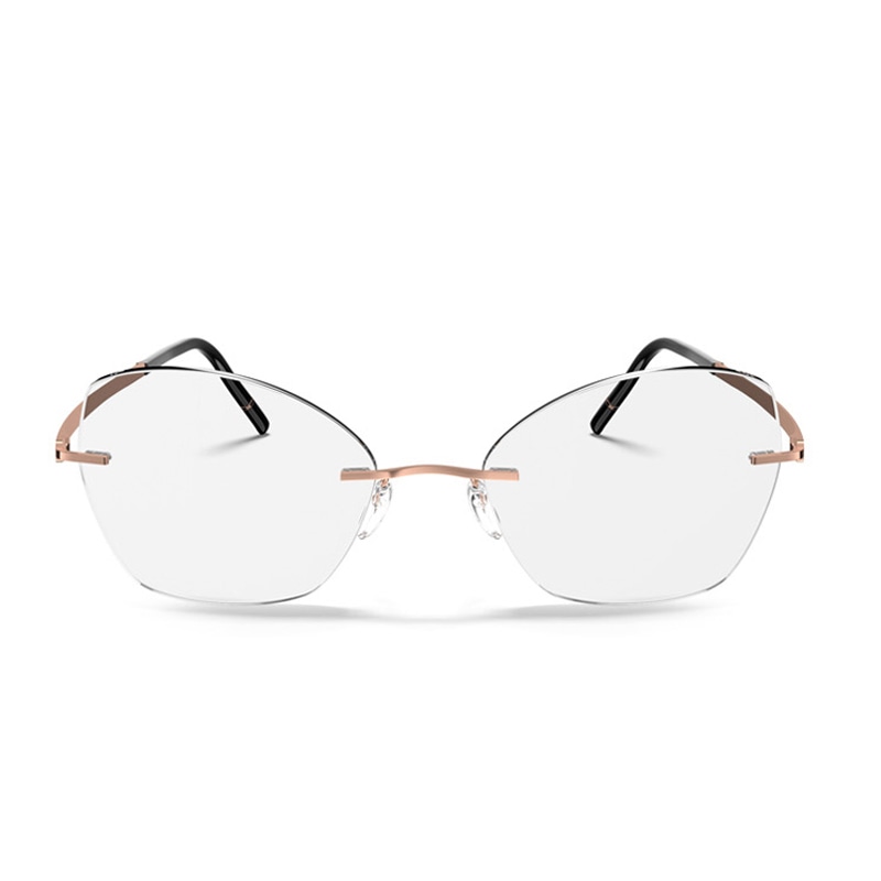 Silhouette Frameless Square Optical Glasses — фото 5