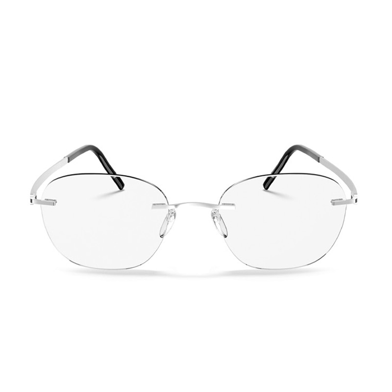 Silhouette Frameless Square Optical Glasses — фото 8