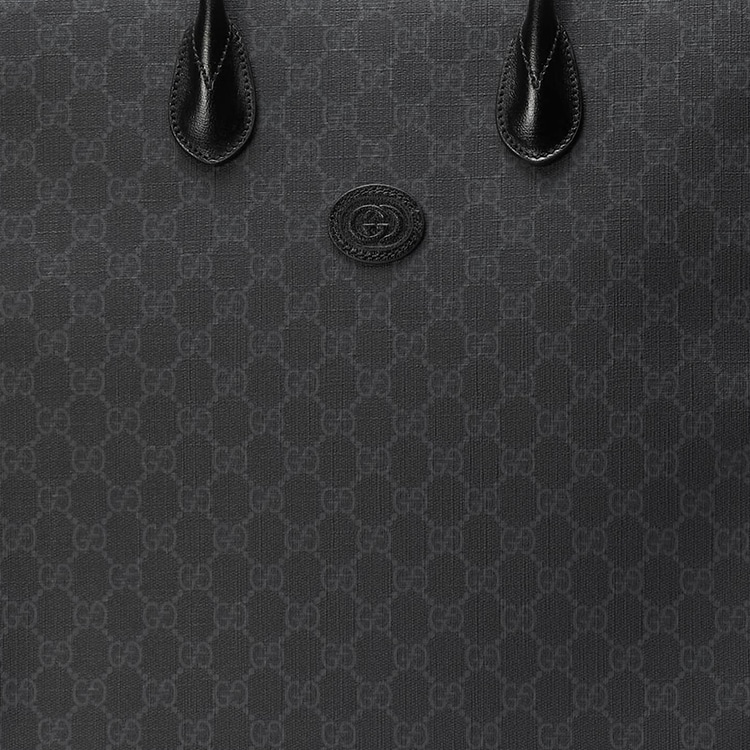 Gucci GG Retro Tote Bag Black — фото 7