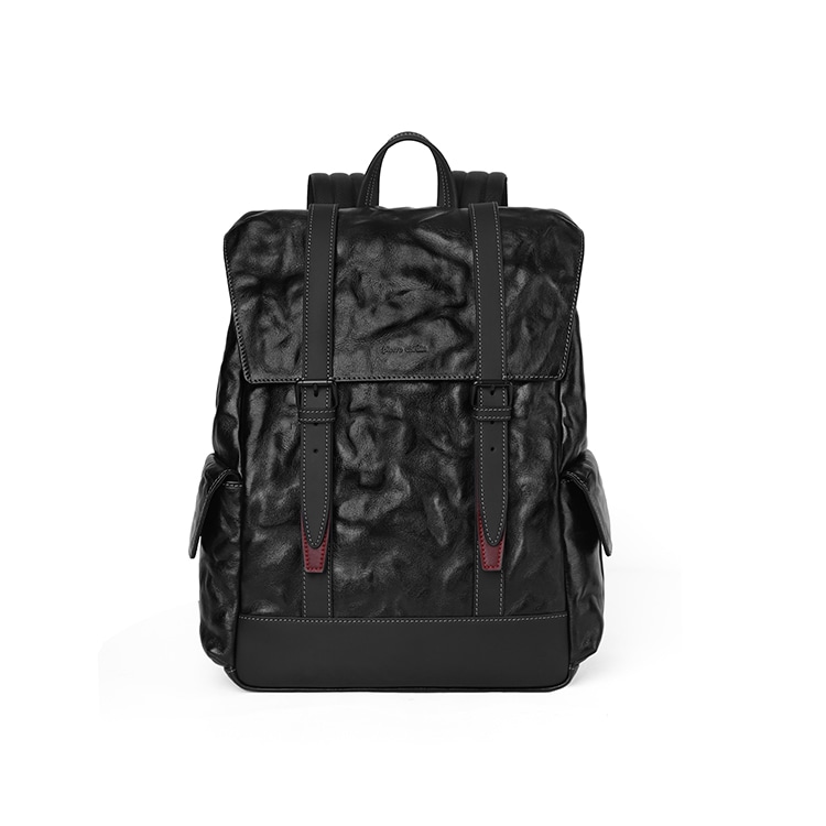 PIERRE CARDIN/皮尔卡丹 Pierre Cardin Backpack Black