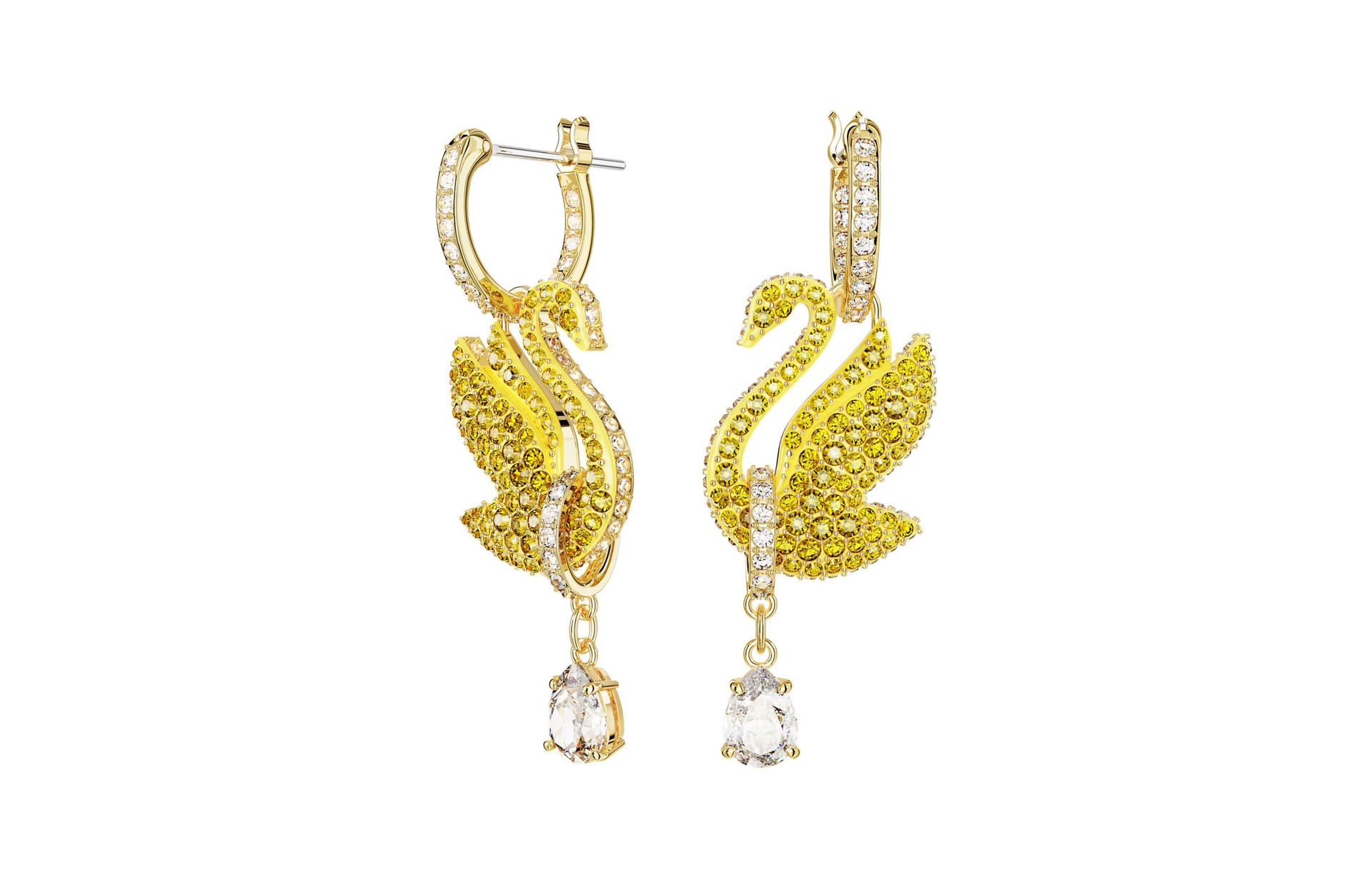 Swarovski Iconic Swan Earrings
