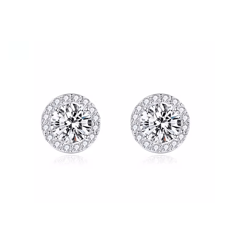 FANCI 范琦 FANCI Star Dot Series Round Gemstone Earrings