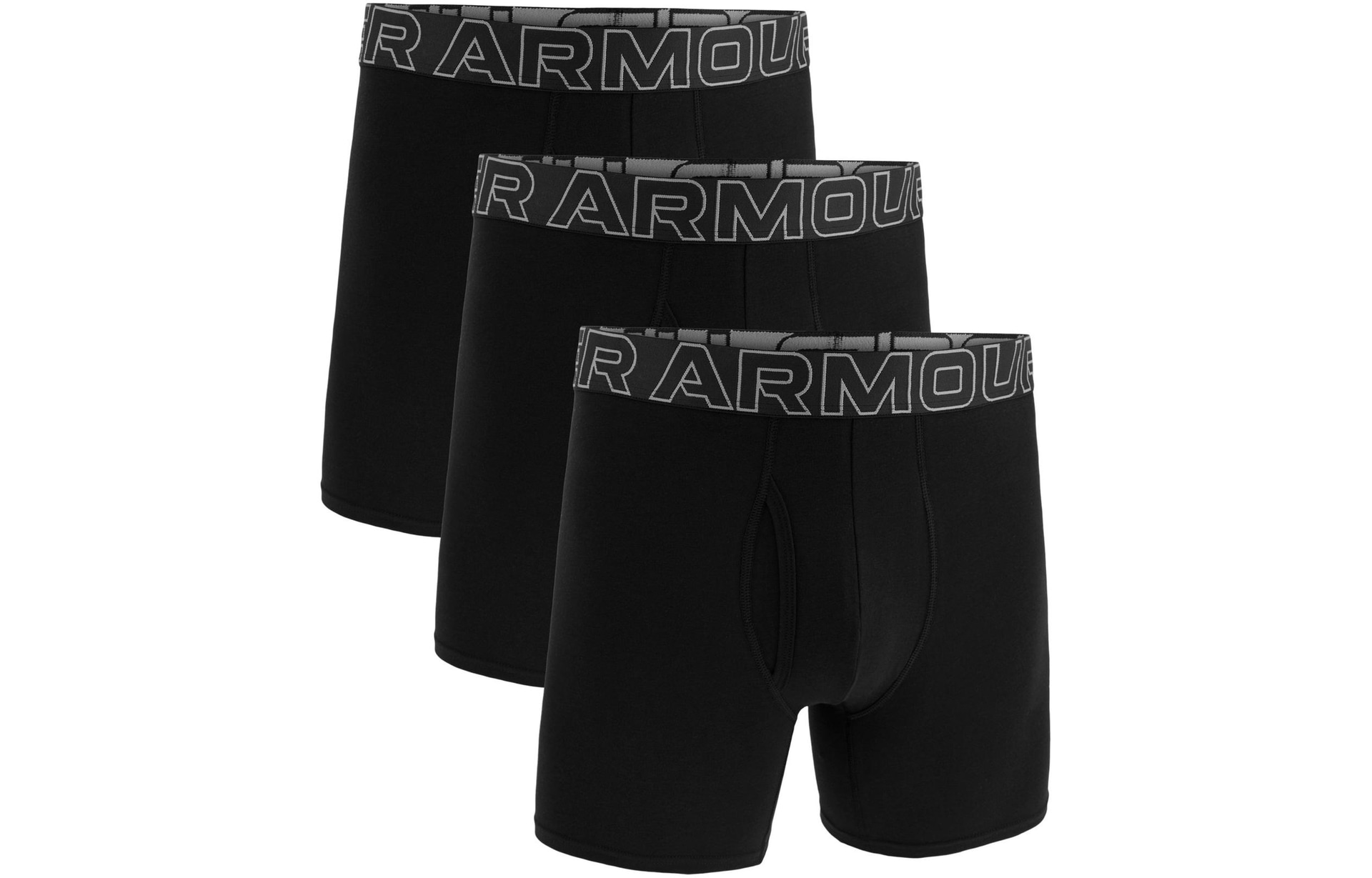 Under Armour Boxer Briefs 3-Pack Black
