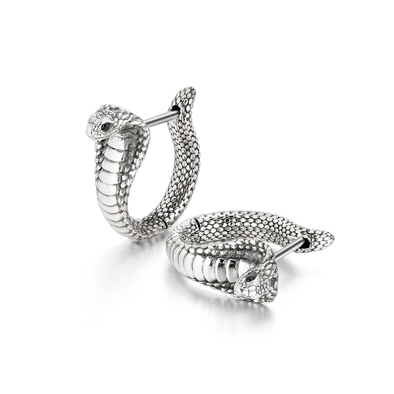 Ideagemer Cobra Earrings Silver 925 — фото 4