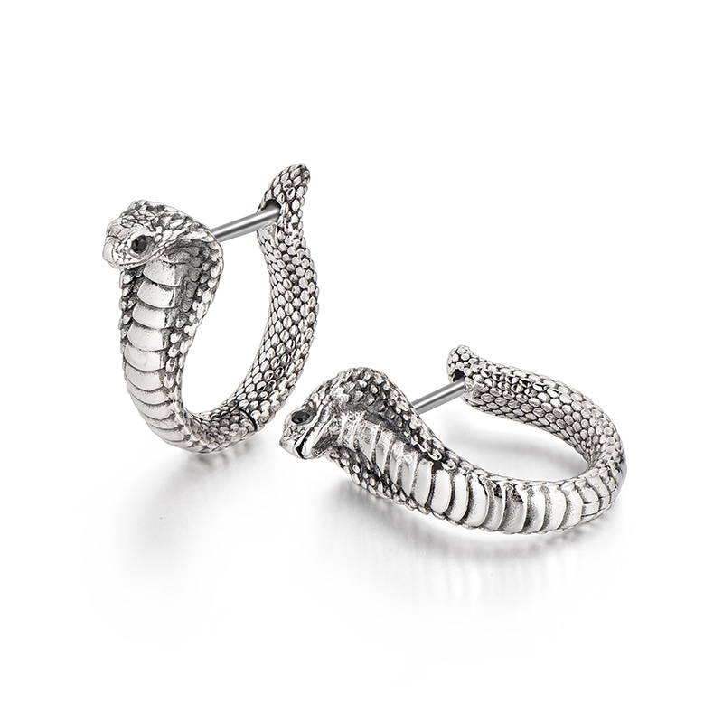 Ideagemer Cobra Earrings Silver 925 — фото 3