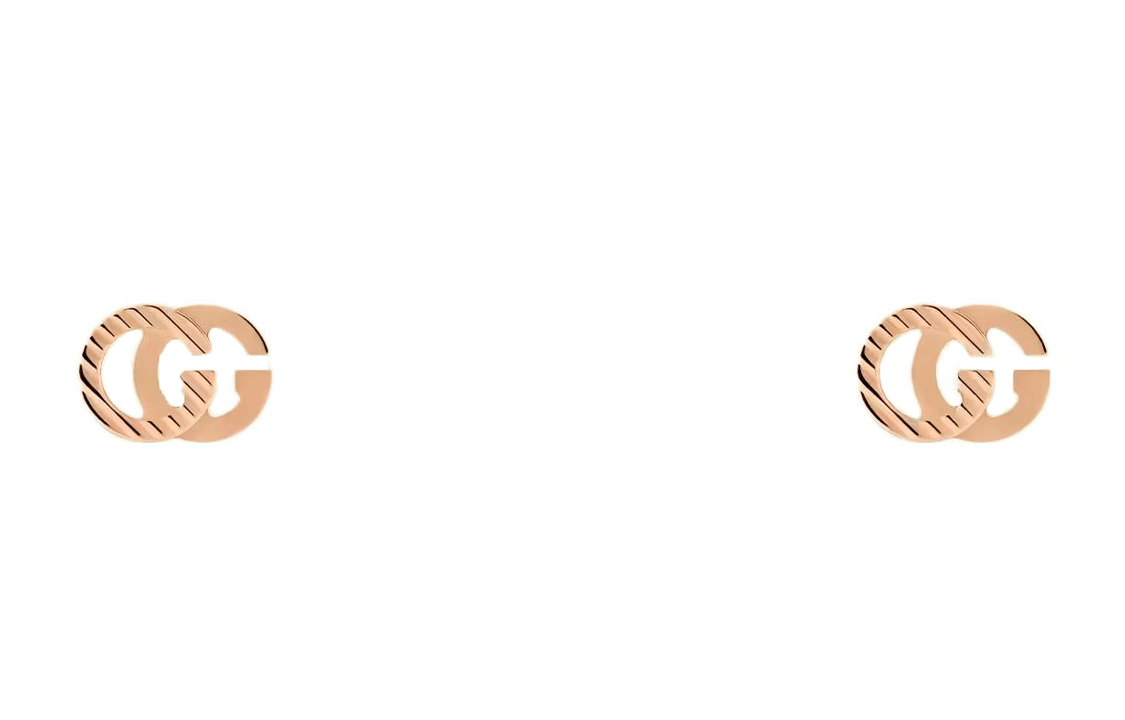 Gucci Running 18k Rose Gold Earrings — фото 3