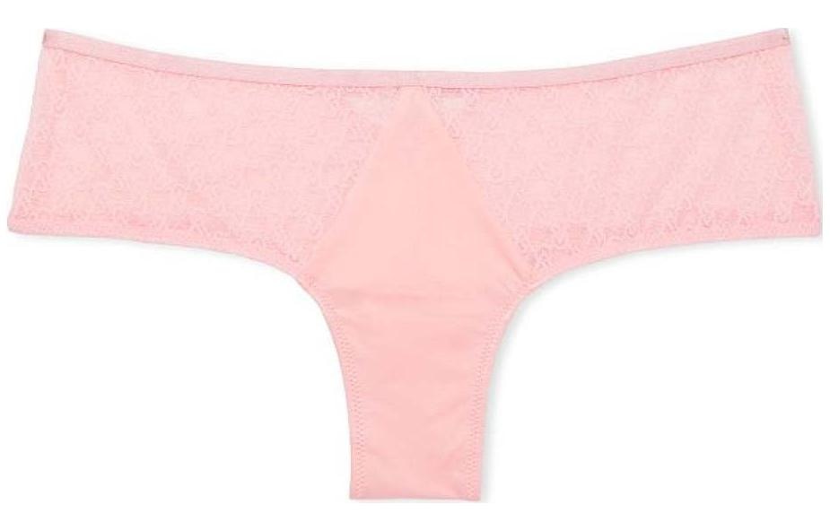 Victoria's Secret/维多利亚的秘密 Victoria's Secret Lace High Waist Panties Pink