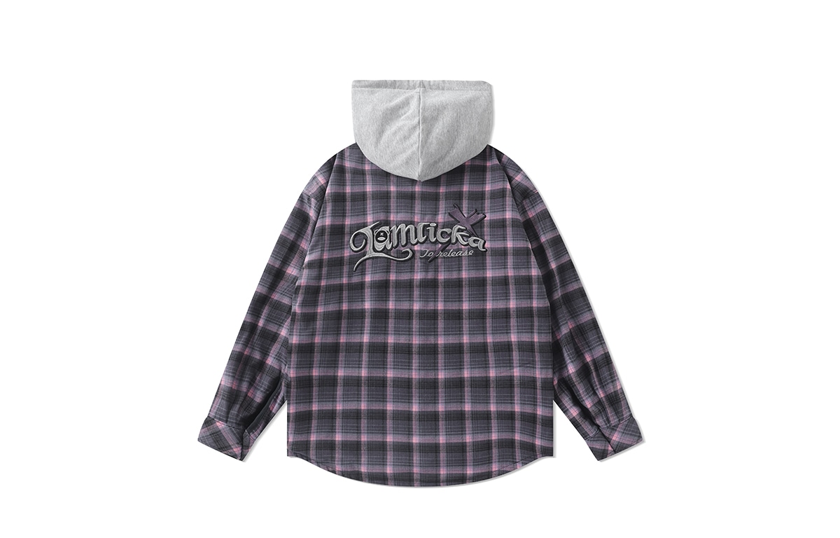Lamlicka SS24 Hooded Jacket Purple — фото 1