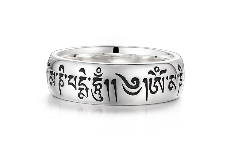 IDEAGEMER Silver Ring