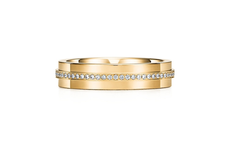 Tiffany & Co. Tiffany T Narrow Diamond 18K Gold Ring — фото 2