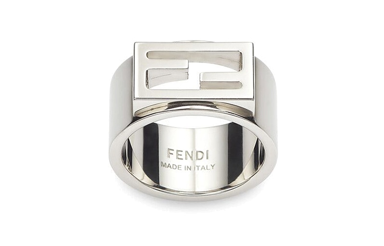 FENDI/芬迪 Fendi Baguette Ring Silver