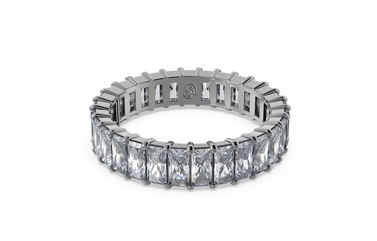 Swarovski Matrix Ring Silver