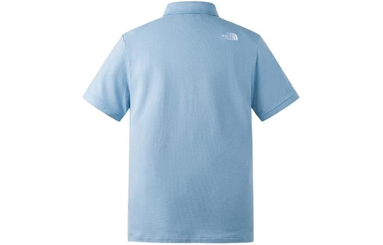 The North Face Polo Shirt Light Blue — фото 1